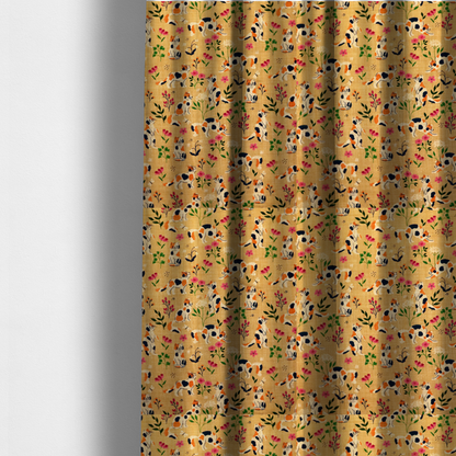 Purr-fectly Pink Petals Upholstery Fabric DP-127 - Made To Measure Curtains