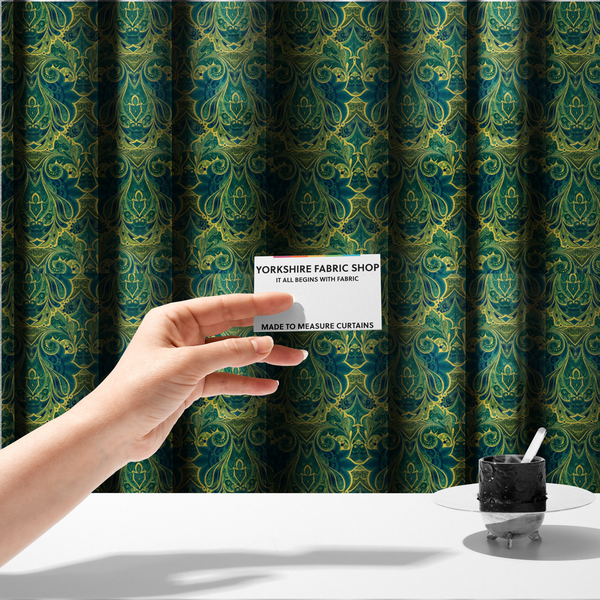 Chamber of Secrets Upholstery Fabric DP-129 - Made To Measure Curtains