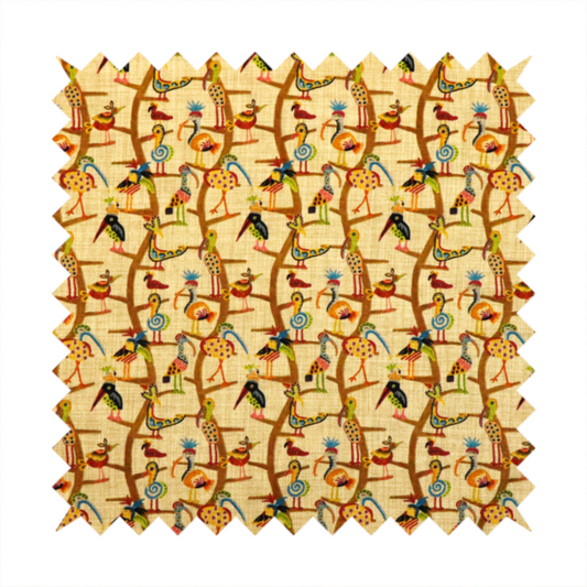 Carnival Row Exotic Bird Upholstery Fabric DP-131