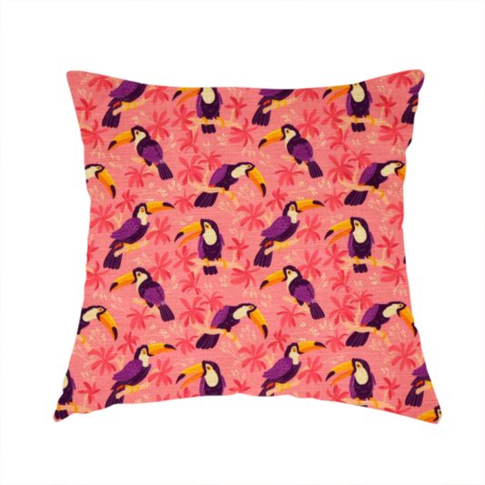 Pink Paradise Upholstery Fabric DP-132 - Handmade Cushions