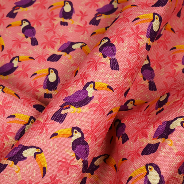 Pink Paradise Upholstery Fabric DP-132 - Roman Blinds