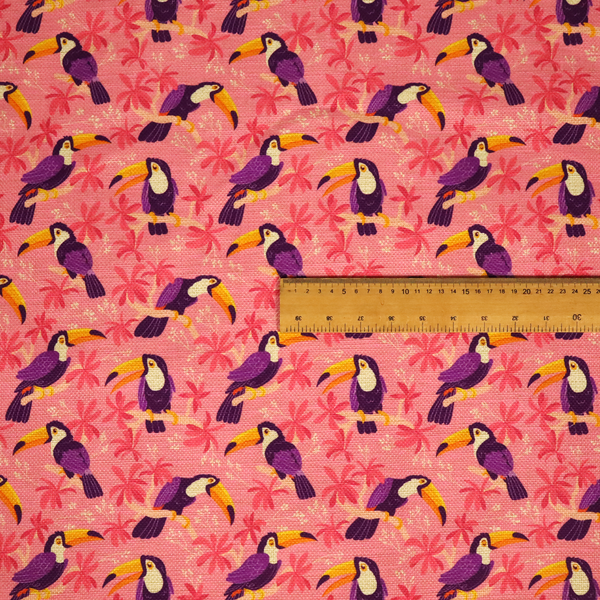 Pink Paradise Upholstery Fabric DP-132 - Roman Blinds