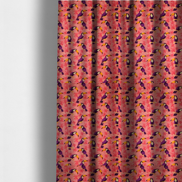 Pink Paradise Upholstery Fabric DP-132 - Made To Measure Curtains
