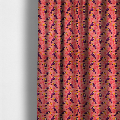 Pink Paradise Upholstery Fabric DP-132 - Made To Measure Curtains