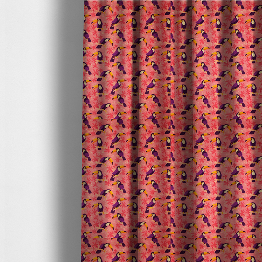 Pink Paradise Upholstery Fabric DP-132 - Made To Measure Curtains