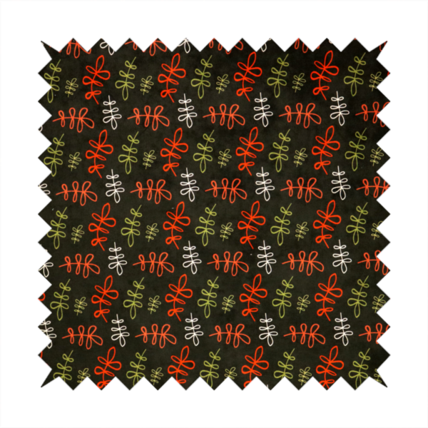 Winter Solstice Scribble Vines Upholstery Fabric DP-133 - Made To Measure Curtains