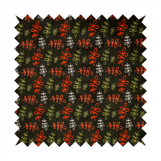 Winter Solstice Scribble Vines Upholstery Fabric DP-133