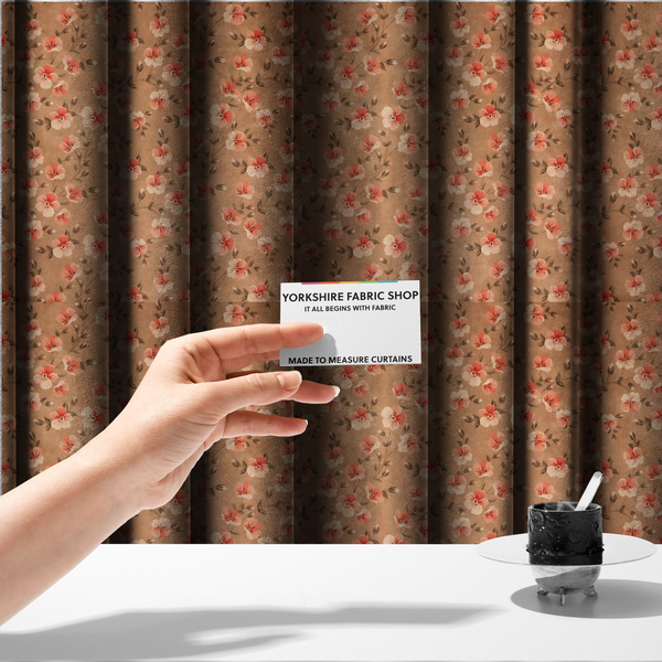 Dried Bouquet Summer Memory Upholstery Fabric DP-134 - Made To Measure Curtains