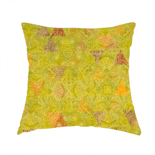 Lime Energy Upholstery Fabric DP-135 - Handmade Cushions