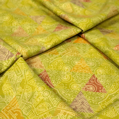 Lime Energy Upholstery Fabric DP-135 - Made To Measure Curtains