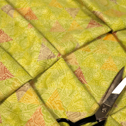 Lime Energy Upholstery Fabric DP-135 - Made To Measure Curtains