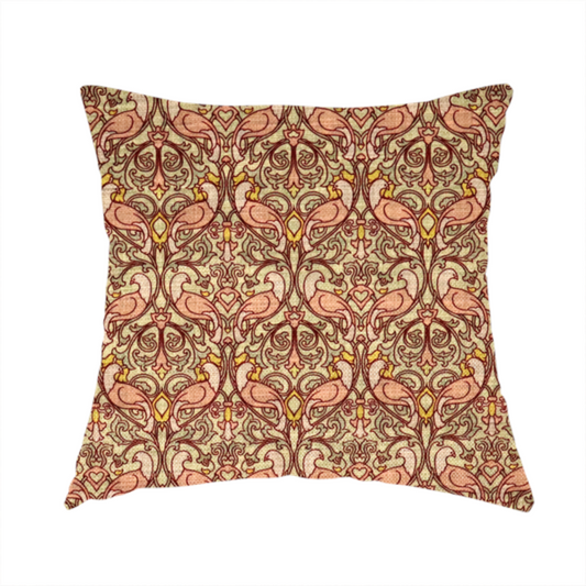 Lovebird Labyrinth Upholstery Fabric DP-136 - Handmade Cushions