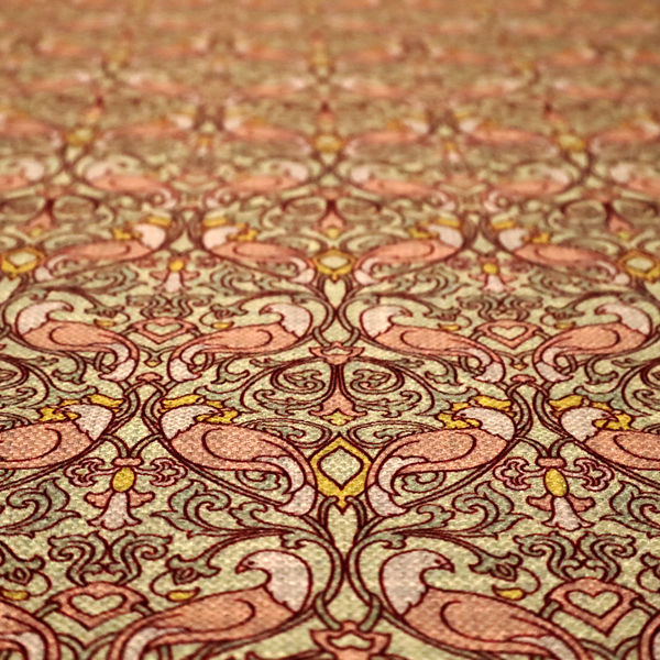 Lovebird Labyrinth Upholstery Fabric DP-136 - Made To Measure Curtains