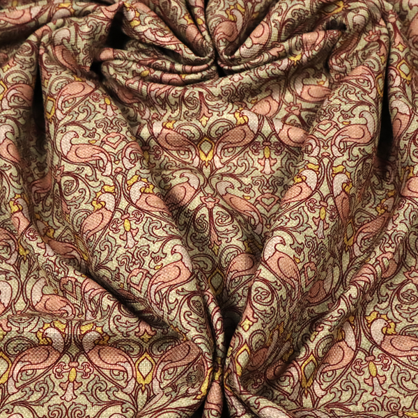 Lovebird Labyrinth Upholstery Fabric DP-136 - Made To Measure Curtains