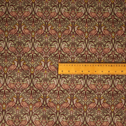 Lovebird Labyrinth Upholstery Fabric DP-136 - Made To Measure Curtains