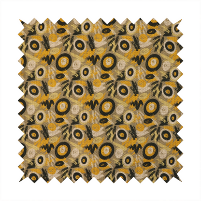 Bohemian Graffiti Abstract Upholstery Fabric DP-141