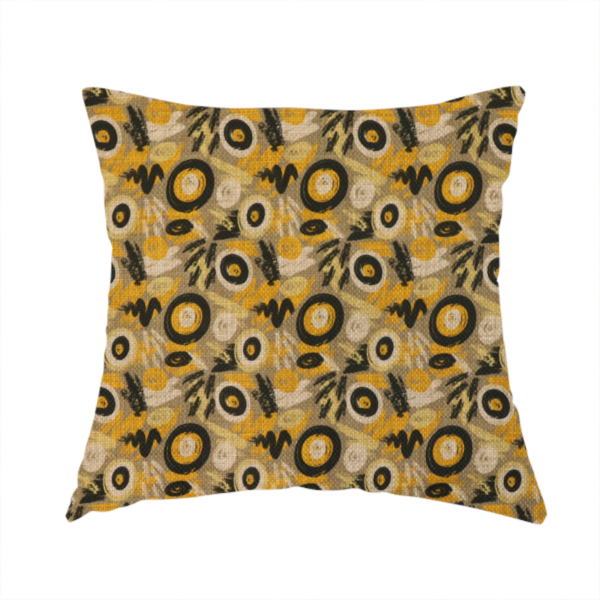 Bohemian Graffiti Abstract Upholstery Fabric DP-141 - Handmade Cushions