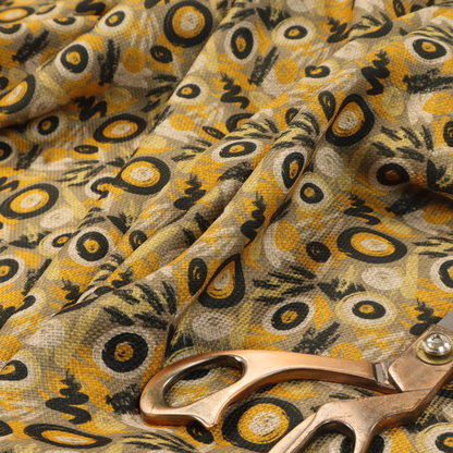 Bohemian Graffiti Abstract Upholstery Fabric DP-141