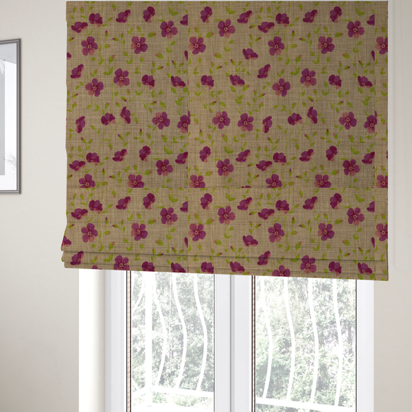 Woven Meadow Morning Upholstery Fabric DP-142 - Roman Blinds