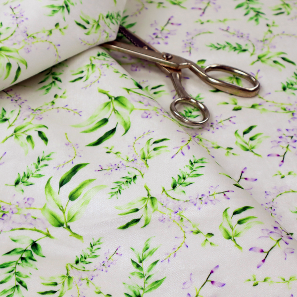 Enchanted Lilac Vines Upholstery Fabric DP-143 - Made To Measure Curtains