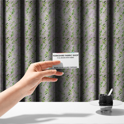 Enchanted Lilac Vines Upholstery Fabric DP-143 - Made To Measure Curtains