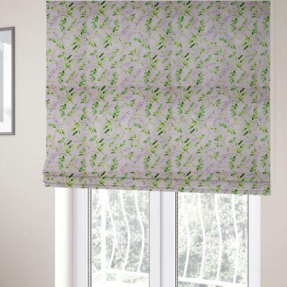 Enchanted Lilac Vines Upholstery Fabric DP-143 - Roman Blinds