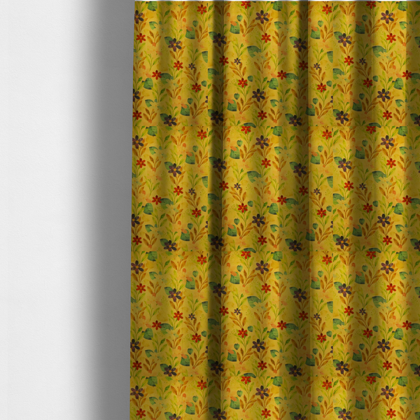 The Painter's Bloom Upholstery Fabric DP-144 - Made To Measure Curtains