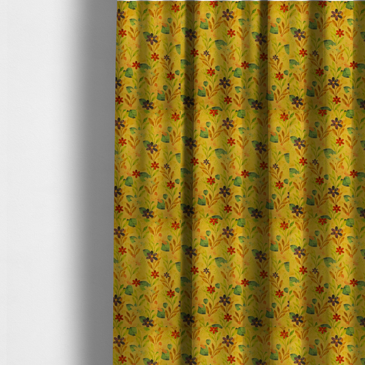 The Painter's Bloom Upholstery Fabric DP-144 - Made To Measure Curtains