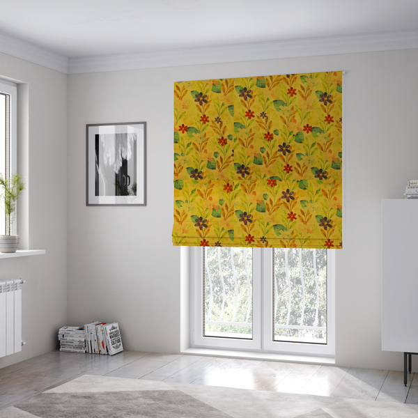The Painter's Bloom Upholstery Fabric DP-144 - Roman Blinds