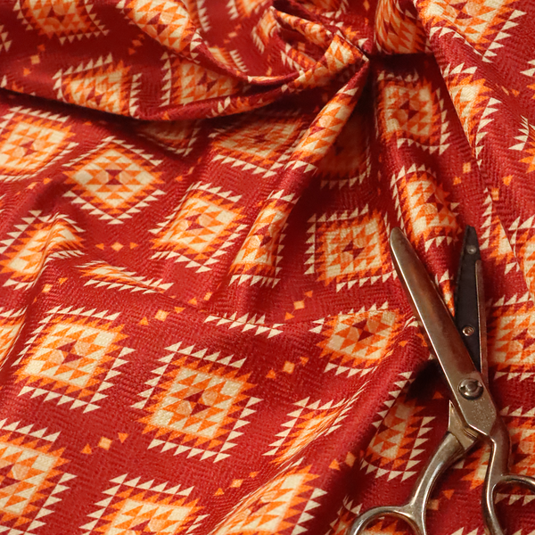 Desert Sunset Diamond Upholstery Fabric DP-145 - Made To Measure Curtains