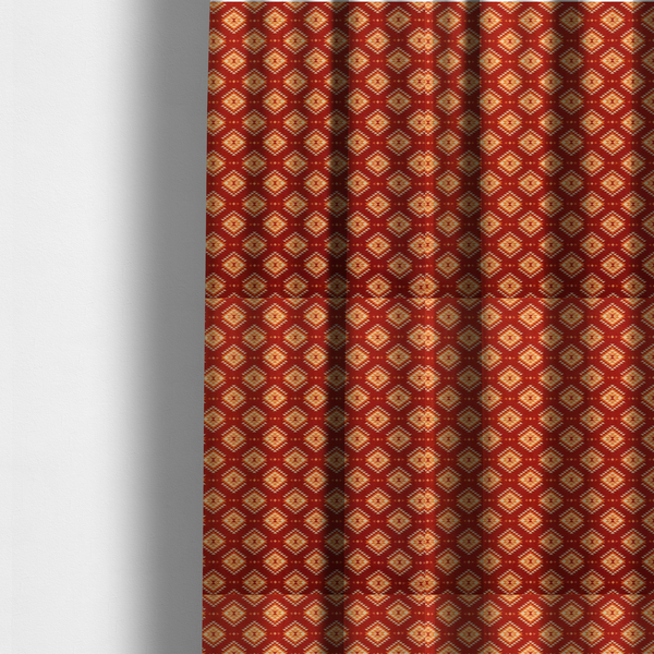 Desert Sunset Diamond Upholstery Fabric DP-145 - Made To Measure Curtains
