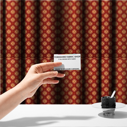 Desert Sunset Diamond Upholstery Fabric DP-145 - Made To Measure Curtains