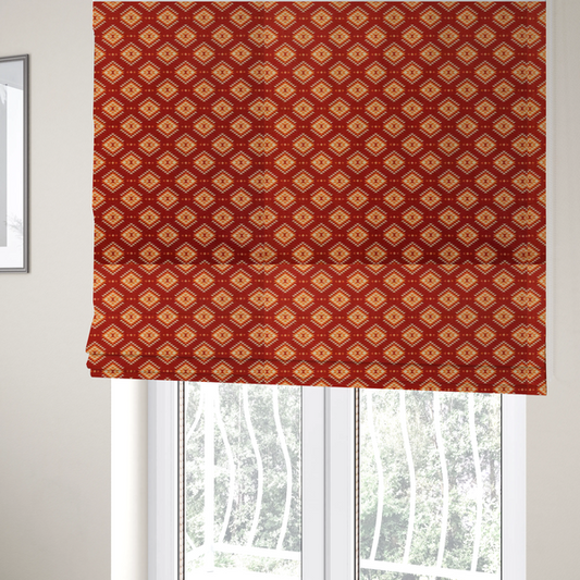 Desert Sunset Diamond Upholstery Fabric DP-145 - Roman Blinds