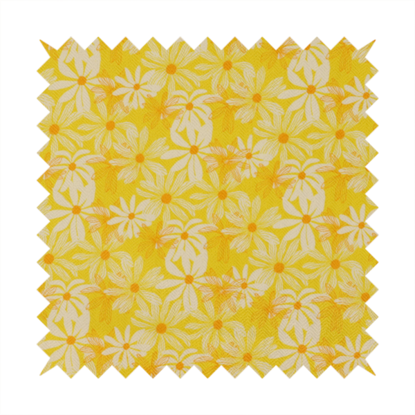 Seventies Summer Daisy Upholstery Fabric DP-147