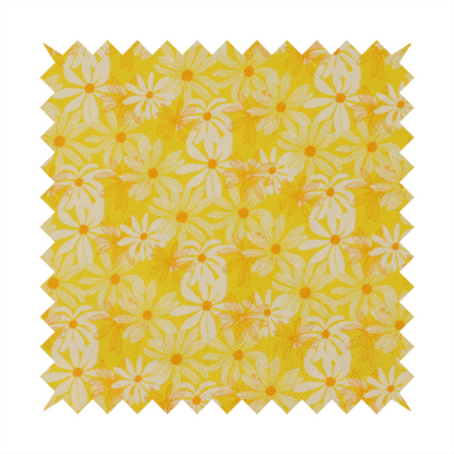 Seventies Summer Daisy Upholstery Fabric DP-147