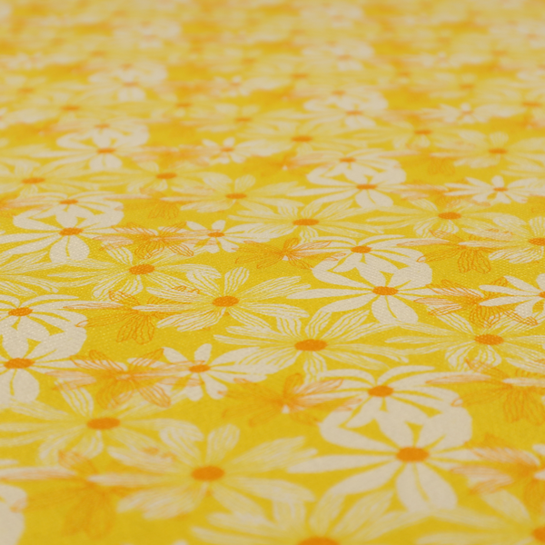 Seventies Summer Daisy Upholstery Fabric DP-147