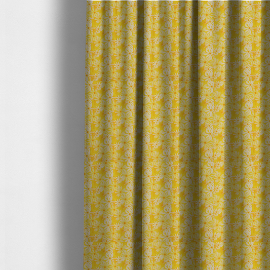 Seventies Summer Daisy Upholstery Fabric DP-147 - Made To Measure Curtains