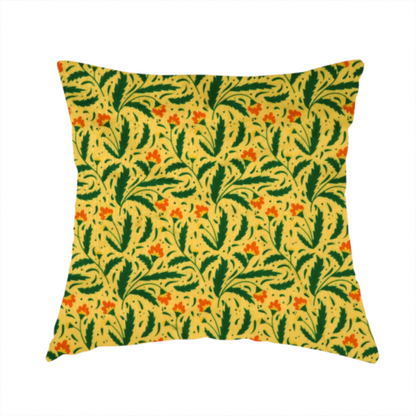 Golden Meadow Floral Upholstery Fabric DP-149 - Handmade Cushions