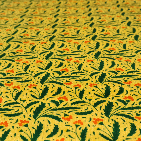 Golden Meadow Floral Upholstery Fabric DP-149