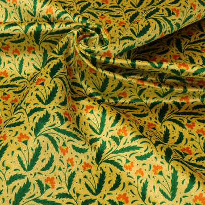 Golden Meadow Floral Upholstery Fabric DP-149