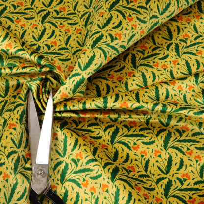 Golden Meadow Floral Upholstery Fabric DP-149