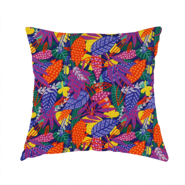 Electric Jungle Upholstery Fabric DP-150 - Handmade Cushions