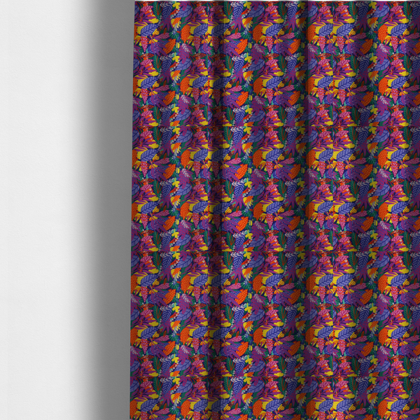 Electric Jungle Upholstery Fabric DP-150 - Made To Measure Curtains