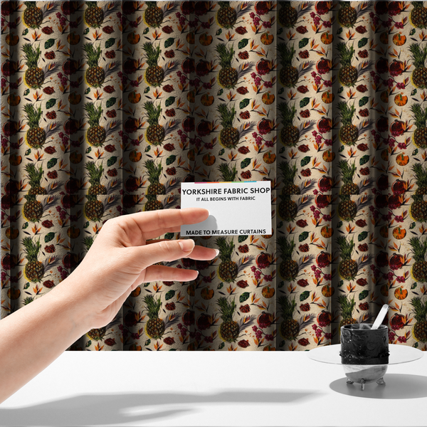 Bohemian Banquet Upholstery Fabric DP-151 - Made To Measure Curtains