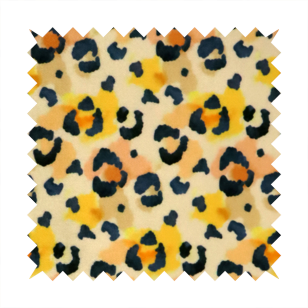 Saffron Savannah Spots Upholstery Fabric DP-152 - Handmade Cushions