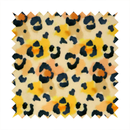 Saffron Savannah Spots Upholstery Fabric DP-152 - Handmade Cushions