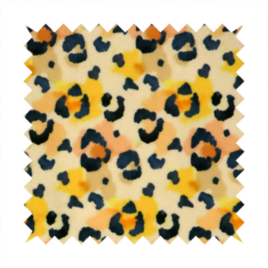 Saffron Savannah Spots Upholstery Fabric DP-152