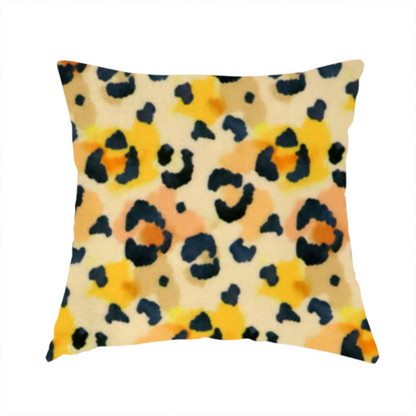 Saffron Savannah Spots Upholstery Fabric DP-152 - Handmade Cushions