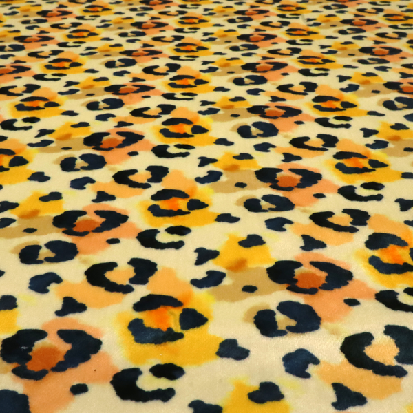 Saffron Savannah Spots Upholstery Fabric DP-152 - Handmade Cushions