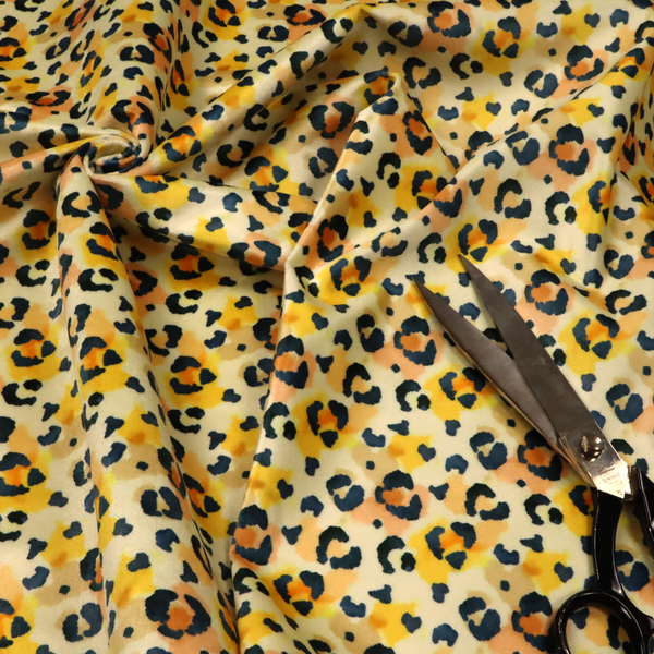 Saffron Savannah Spots Upholstery Fabric DP-152 - Handmade Cushions